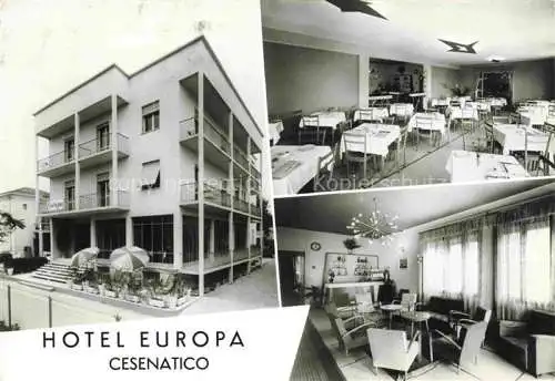 AK / Ansichtskarte CESENATICO IT Hotel Europa Gastraeume