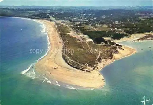AK / Ansichtskarte Sables_d_Or_les_Pins_Dinan_22_Cotes d_Armor Vue generale aerienne de la plage 