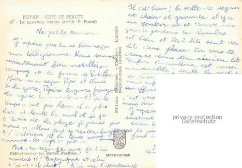 AK / Ansichtskarte ROYAN_17_Charente Maritime Le nouveau casino 