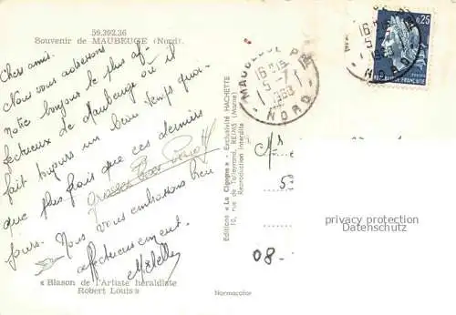 AK / Ansichtskarte Maubeuge_Avesnes sur Helpe_59_Nord Vue partielle 