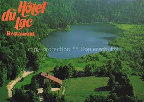 AK / Ansichtskarte Bonlieu_Creuse_Peyrat la Noniere Hotel du Lac Restaurant Vue aerienne 