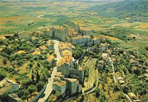 AK / Ansichtskarte Cordes sur Ciel_81_Tarn Vallee du Luberon Vue aerienne 
