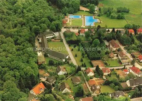 AK / Ansichtskarte Bad Iburg Sonnenhof Bad Iburg Kur Kneipp Sanatorium Vue aerienne