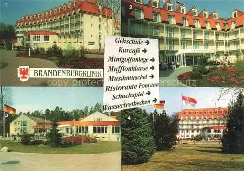AK / Ansichtskarte Wandlitz Barnim Brandenburg Brandenburgklinik Teilansichten