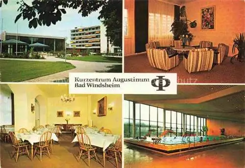 AK / Ansichtskarte Bad Windsheim Kurzentrum Augustinum Gast und Aufenthaltsraum Hallenbad