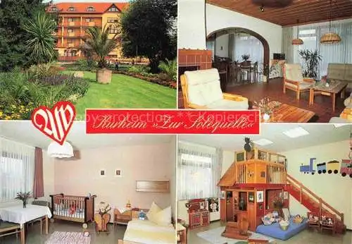 AK / Ansichtskarte Bad Windsheim AWO Kurheim fuer Mutter und Kind Zur Solequelle Teilansichten