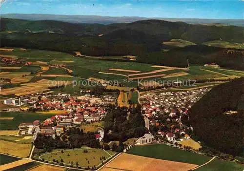 AK / Ansichtskarte Reinhardshausen Bad Wildungen Fliegeraufnahme