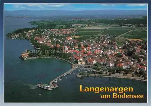 AK / Ansichtskarte Langenargen Bodensee Fliegeraufnahme