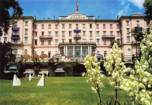 AK / Ansichtskarte Muralto_Locarno_Lago_Maggiore_TI Grand Hotel Locarno 