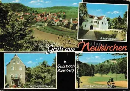 AK / Ansichtskarte Neukirchen Sulzbach-Rosenberg Panorama Schloss Neidstein Burg Rupprechtstein Blick zum Knappenberg