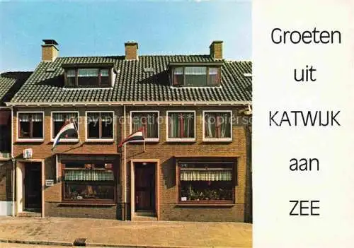 AK / Ansichtskarte Katwijk aan Zee NL Pension Boot