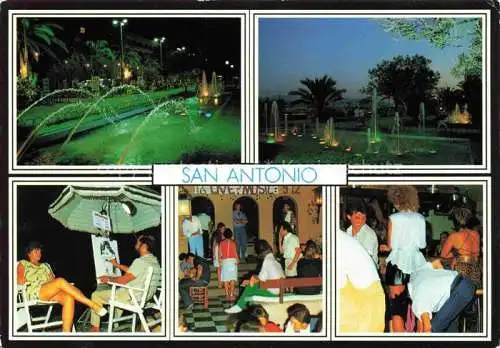 AK / Ansichtskarte San Antonio Ibiza bei Nacht