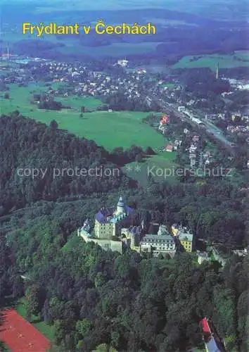 AK / Ansichtskarte Frydlant v Cechach CZ Fliegeraufnahme