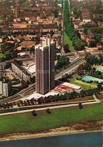 AK / Ansichtskarte KoeLN  RHEIN Colonia Haus Fliegeraufnahme