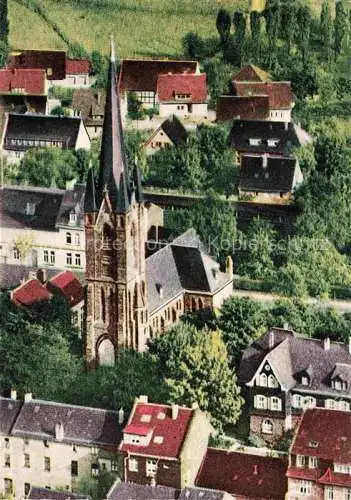 AK / Ansichtskarte Heiligenhaus Mettmann NRW St Suitbertus Fliegeraufnahme