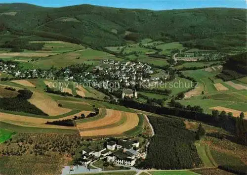 AK / Ansichtskarte Oberhundem Konrad Adenauer Haus Fliegeraufnahme
