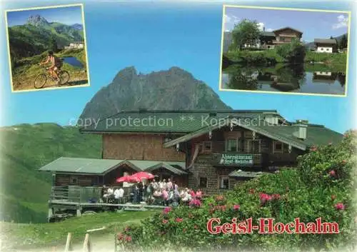 AK / Ansichtskarte Bramberg Habachtal Wildkogel AT Almgasthof Geisl Hochalm Gondelteich