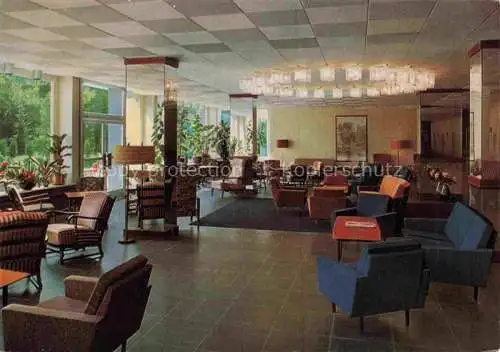 AK / Ansichtskarte BAD WILDUNGEN Kursanatorium Wicker Foyer