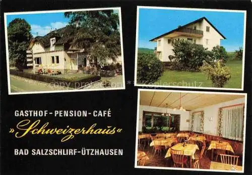 AK / Ansichtskarte uetzhausen Schlitz Vogelsbergkreis Hessen Gasthof Pension Schweizerhaus