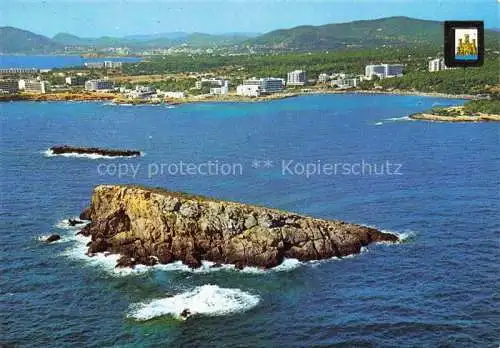 AK / Ansichtskarte IBIZA Islas Baleares ES Isla Blanca Es Cana Fliegeraufnahme