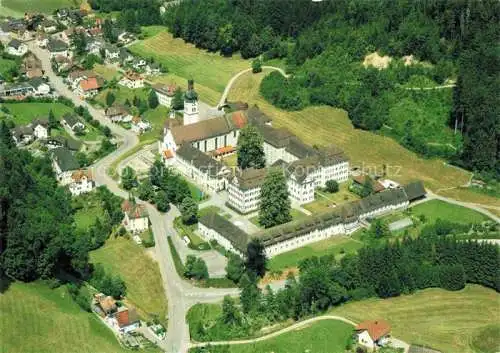 AK / Ansichtskarte Fischingen_TG Benediktinerkloster Fischingen Fliegeraufnahme Fischingen TG