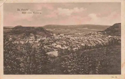AK / Ansichtskarte St Avold_Saint Avold_57_Moselle Blick vom Bleiberg Feldpost 