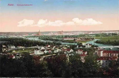 AK / Ansichtskarte METZ__57_Moselle Panorama 