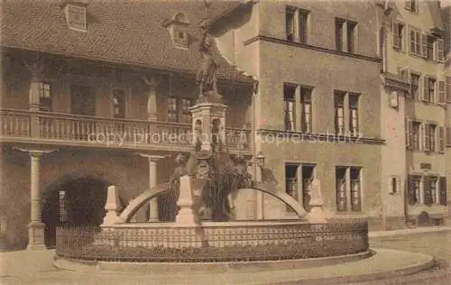 AK / Ansichtskarte COLMAR_68_Haut Rhin Schwendibrunnen beim Kaufhaus 