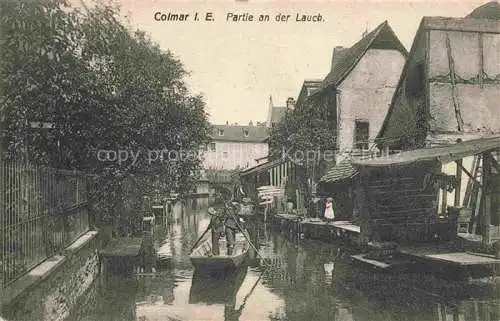 AK / Ansichtskarte COLMAR_68_Haut Rhin Partie an der Lauck 