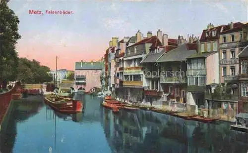 AK / Ansichtskarte METZ__57_Moselle Felsenbaeder 