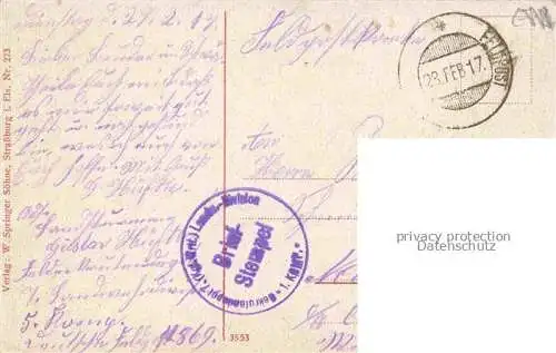 AK / Ansichtskarte Dagsburg_Dabo_Lothringen_57_Moselle In der Schlacht vom August 1914 