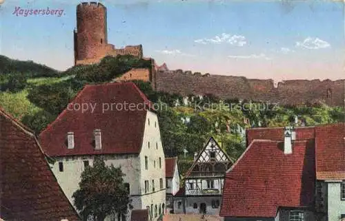 AK / Ansichtskarte Kaysersberg_Kaisersberg_Alsace_68_Haut_Rhin Panorama 