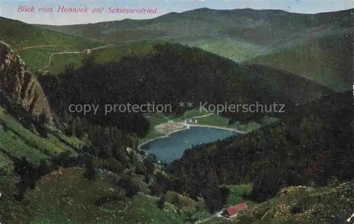 AK / Ansichtskarte Schiessrothried_Schiessrotried_Lac_de_Munster_68_Haut Rhin Blick vom Hohneck 
