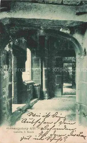 AK / Ansichtskarte Hohkoenigsburg_Haut Koenigsbourg Tor Hohkoenigsburg