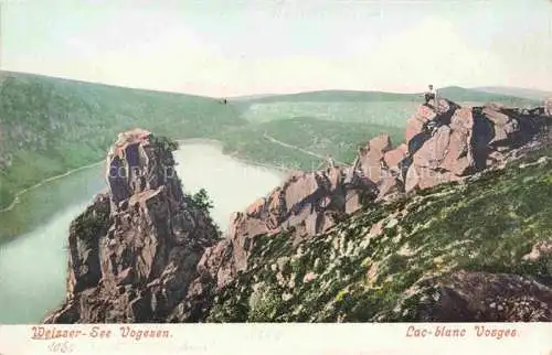 AK / Ansichtskarte Weisser_See_Elsass_Lac_Blanc_Haut Rhin_Orbey_68_Haut Rhin Panorama 