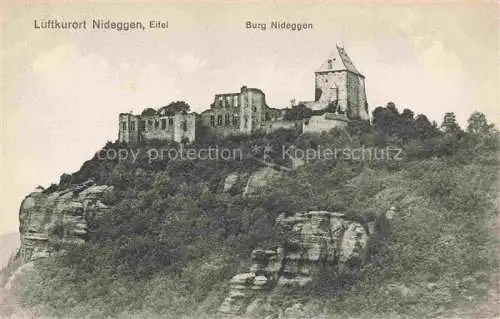 AK / Ansichtskarte Nideggen Eifel Dueren NRW Burg Nideggen