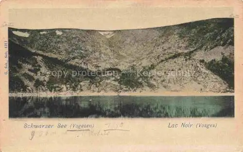 AK / Ansichtskarte Schwarzer_See_Vogesen_Lac_Noir_68_Vosges Panorama 