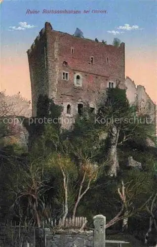 AK / Ansichtskarte Ottrott_le_Haut_67_Alsace Ruine Rothsamhausen 