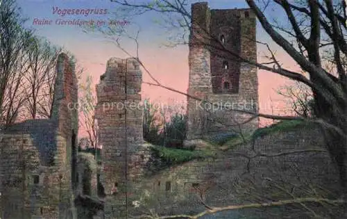 AK / Ansichtskarte Zabern_Saverne_Alsace_67_Bas Rhin Ruine Geroldseck 