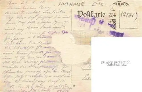AK / Ansichtskarte Muehlhausen__MULHOUSE_68_Elsass_Haut Rhin St Fridolinskirche 
