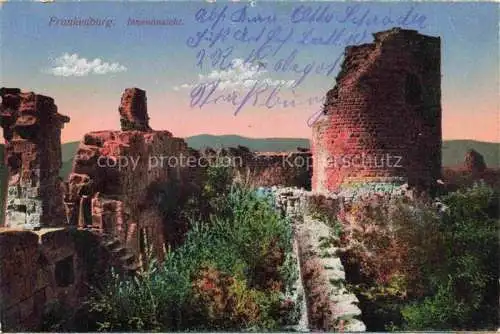 AK / Ansichtskarte Frankenburg_Ruine_Elsass_Selestat_Schlettstadt_67_Bas Rhin Panorama Feldpost 