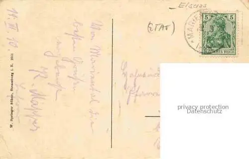 AK / Ansichtskarte Marienthal_Elsass_Haguenau_67_Bas Rhin Basilika 