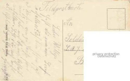 AK / Ansichtskarte METZ__57_Moselle Das Stadttheater Feldpost 