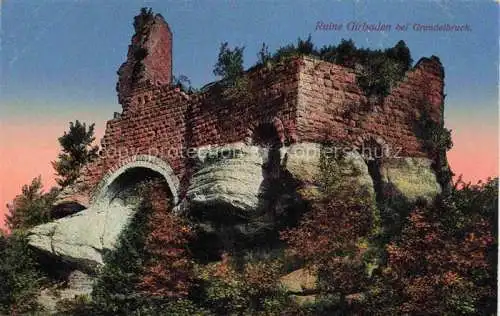 AK / Ansichtskarte Grendelbruch_Bas_Rhin_Alsace_67 Ruine Girbaden 