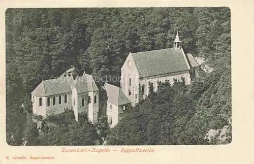 AK / Ansichtskarte Rappoltsweiler_Elsass_Ribeauville_68_Haut Rhin Dusenbach Kapelle  