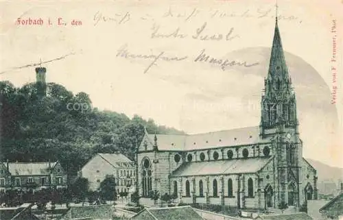 AK / Ansichtskarte Forbach_Lothringen_57_Moselle Kirche 