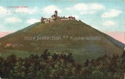 AK / Ansichtskarte Hohkoenigsburg_Haut Koenigsbourg Panorama Hohkoenigsburg