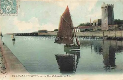 AK / Ansichtskarte Les_Sables d_Olonne_85 La Tour d Arundel 