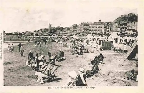 AK / Ansichtskarte Les_Sables d_Olonne_85 La Plage 