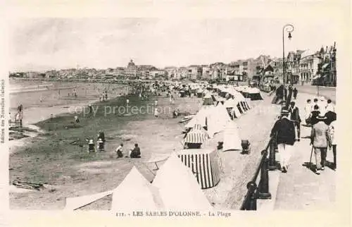 AK / Ansichtskarte Les_Sables d_Olonne_85 La Plage 